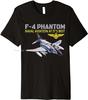Oversized T-shirt Naval Aviation F-4 Phantom Jet Interceptor And Fighter-bomber Cotton Tshirt Unisex Tops Tees Men's Clothing