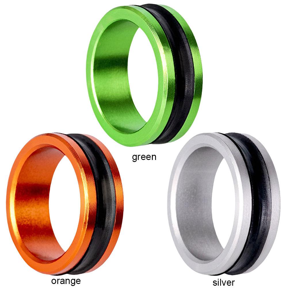 1/2Pcs Fishing Line Puller Anti-Slip Rubber Ring Portable Line Pull Loop Aluminum Alloy Fishing Tackle Tool Fishing Equipment