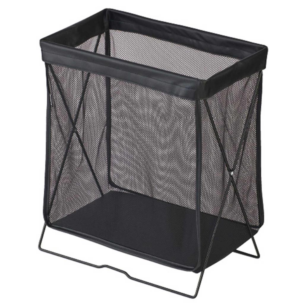 Yamazaki Sangyo Luggage Storage Side x 26cm x 50cm Wagon, Black, 43.5cm (W) (D) (H)