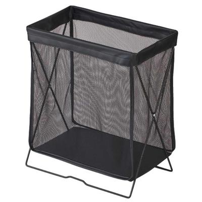 Yamazaki Sangyo Luggage Storage Side X 26cm X 50cm Wagon, Black, 43.5cm (W) (D) (H)