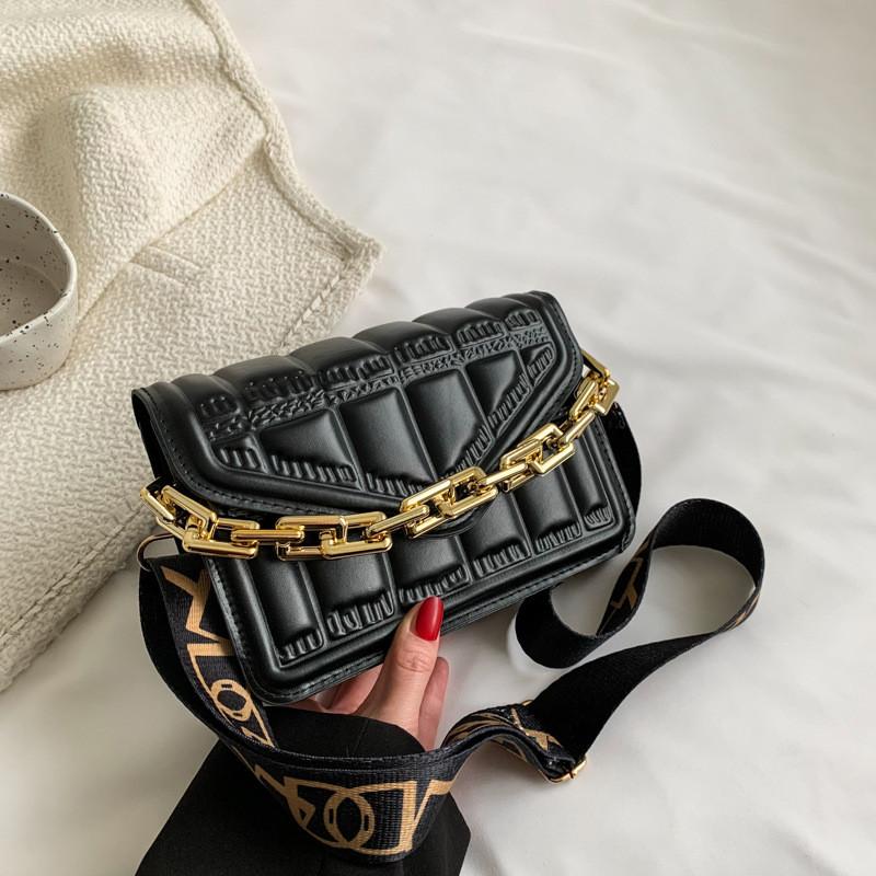 

Vintage Stylish Crossbody Bag For Women With Modern Chic Design In Multiple Colors чёрный