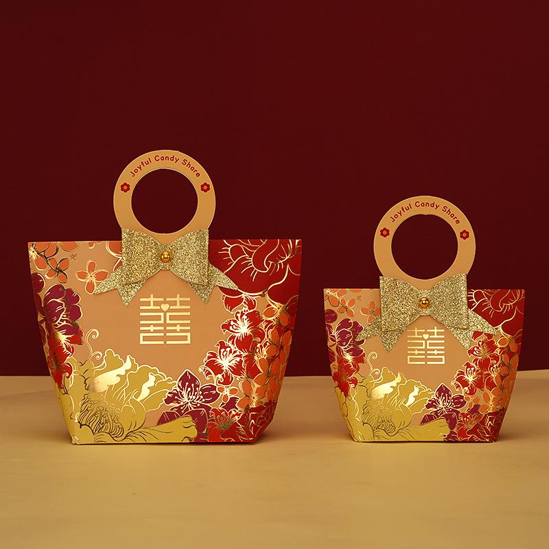 2025 Forest Style Wedding Candy Boxes & Bags - Handheld Favors for Gifts