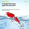 2-Section Joint Slow Sinking Minnow 3.5g Weight Wobbles Bait Mini Micro Fishing Bait  Bass Fishing