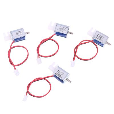 1PC DC 4.5V 6V 12V 24V Válvula Solenoide Mini Diminuta Normalmente Cerrada N/C Control de Flujo Válvula de Agua Bomba de Agua