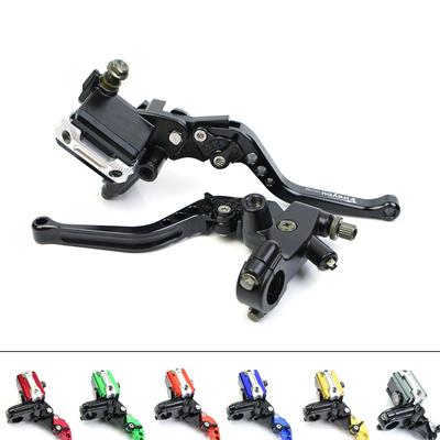 Moto Bremse Kupplung Hebel 22mm Motorrad Pumpe Resevoir DOT für MSX125 DRZ400SM SUZUKI GSR400 BWS125 CRF450 Yamaha R6 CF VESPA CT70