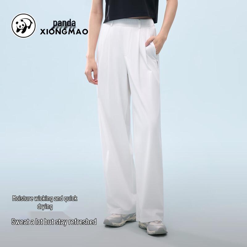 Panda Women's 2026 Quick-Dry Cooling Wide-Leg Pants