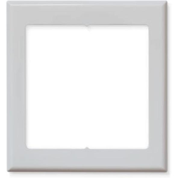 Levven 1-Gang Snap-On Screwless Wall Plate, White