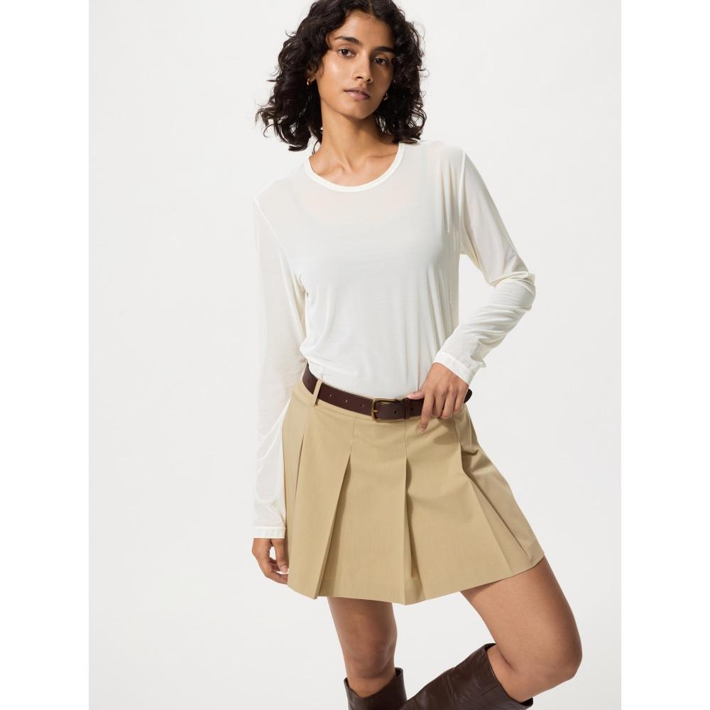 Uniqlo Japan Sheer Mesh Crew Neck Tee