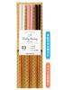 Tableware East Chopsticks Set of Daily Dishwasher Made In Wooden Stylish Chopsticks Natural Bamboo Chopsticks Set of 3, 22.5cm, Dining, Safe,