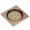 Square Shower Floor Drain Copper Shower Drain European Style Floor Drain  Bathroom