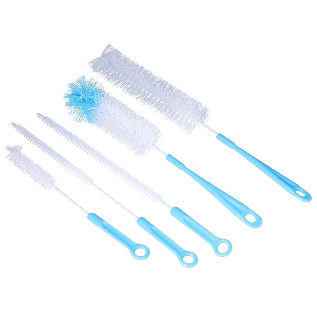 Water Bottle Brush 5pcs Long Handle Cleaning Brush for Narrow Neck Water Bottle Baby Bottle Coffee