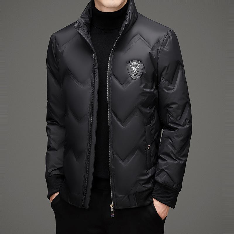 Winter New Men's Short Stand-up Collar Light Down Jacket Casual Down Jacket