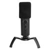PC USB Condenser Microphone Dual Directional for Laptop Karaoke Live Broadcast RecordingBlack