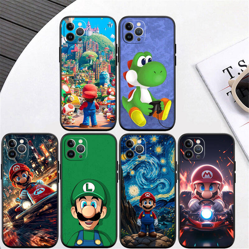 MH85 M-Marios Case for Samsung A06 A35 A25 A24 A15 A05S A05 M55 M35 M15 A02 A12 A13 A10 A16 A20 A30 A22 A31 A32 A33 A42 A50