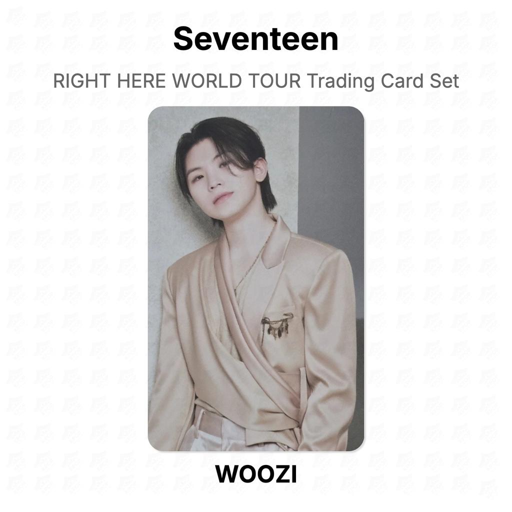 Seventeen RIGHT HERE WORLD TOUR Trading Card Set Official Photocard