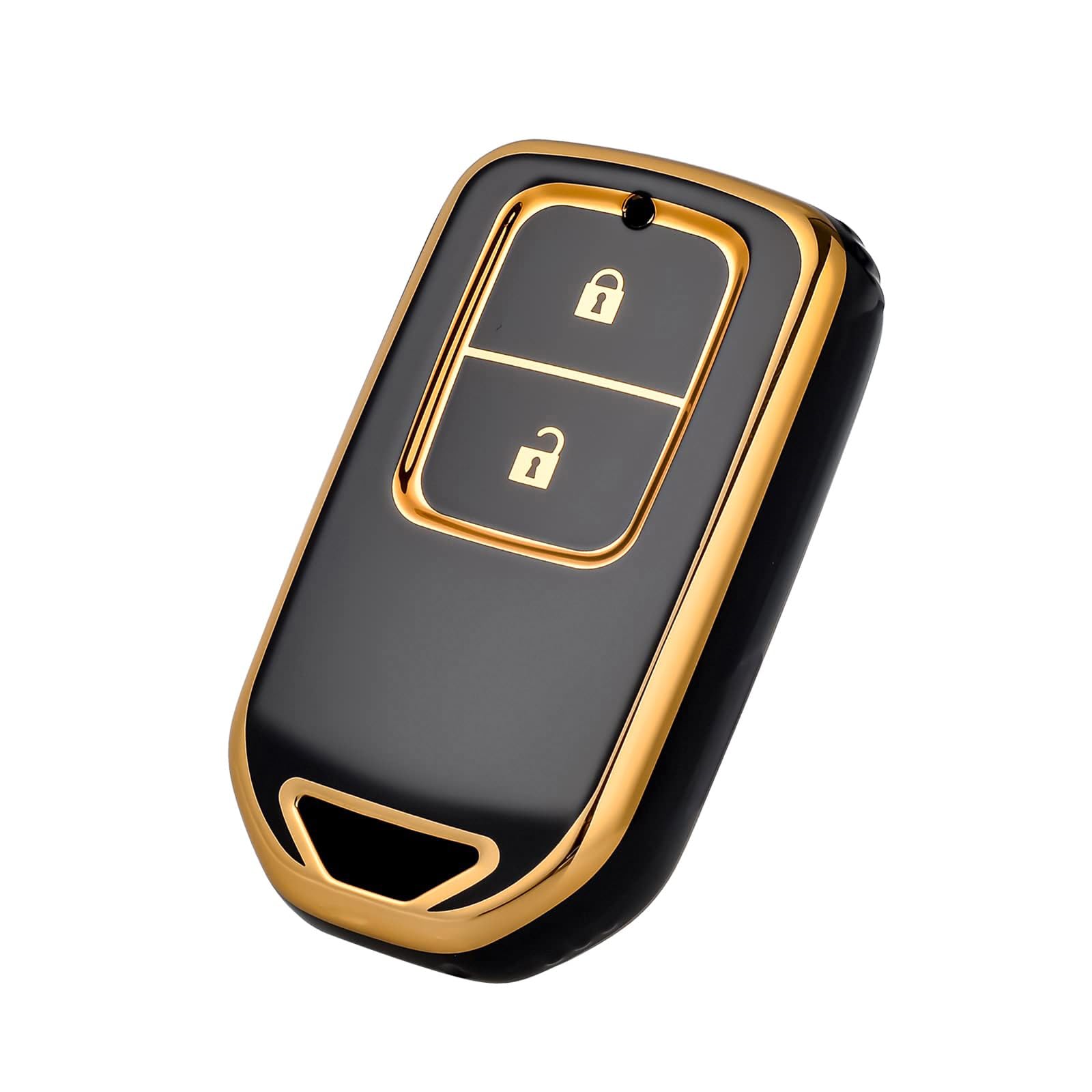 [OFFCURVE] Key Case for Honda Key Fob Cover Compatible Vehicles normal size чёрный
