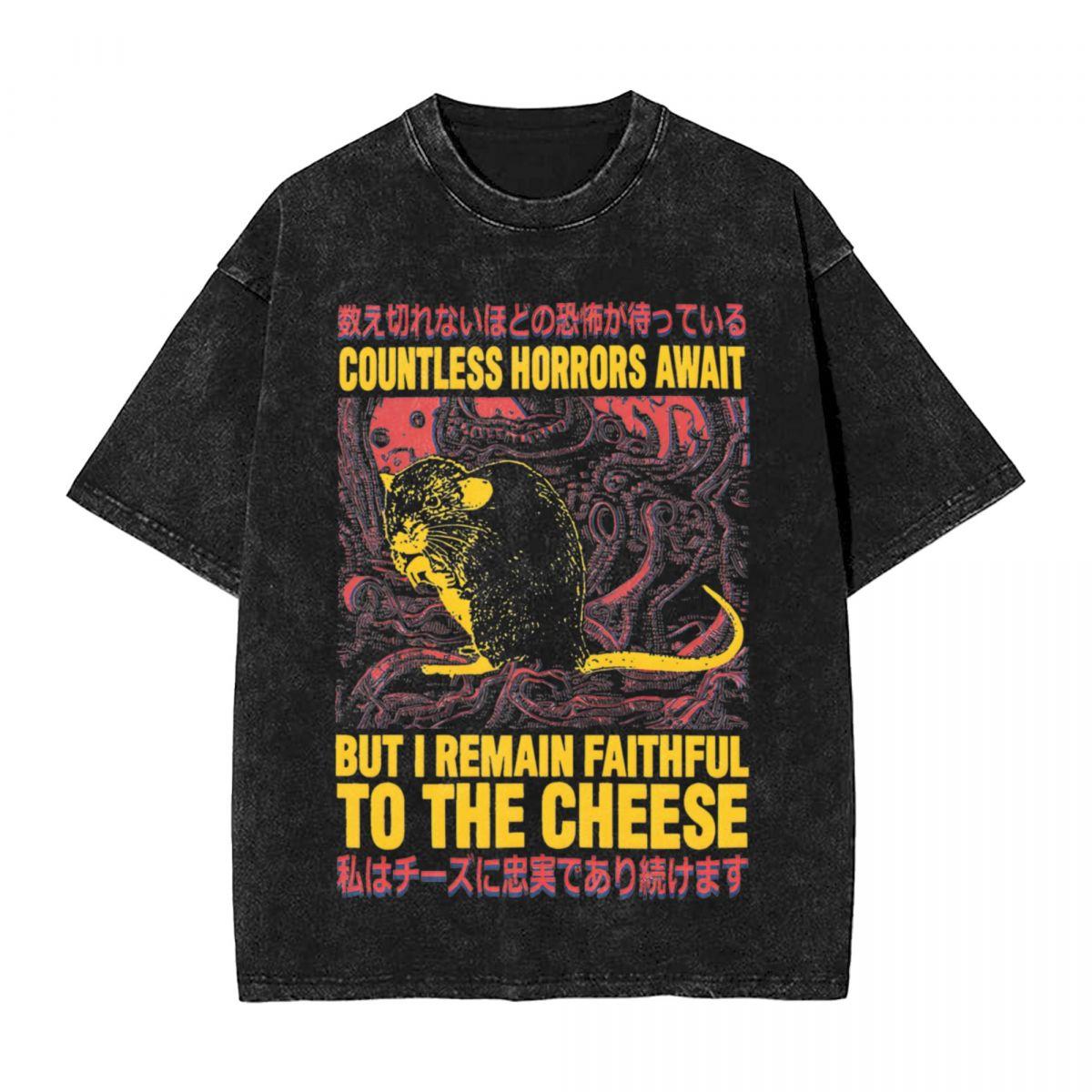 

Washed T Shirts I Am A Dragon And This Dumpster Is My Mountain Of Gold TShirts Harajuku Streetwear Summer Tees for Men Tees S