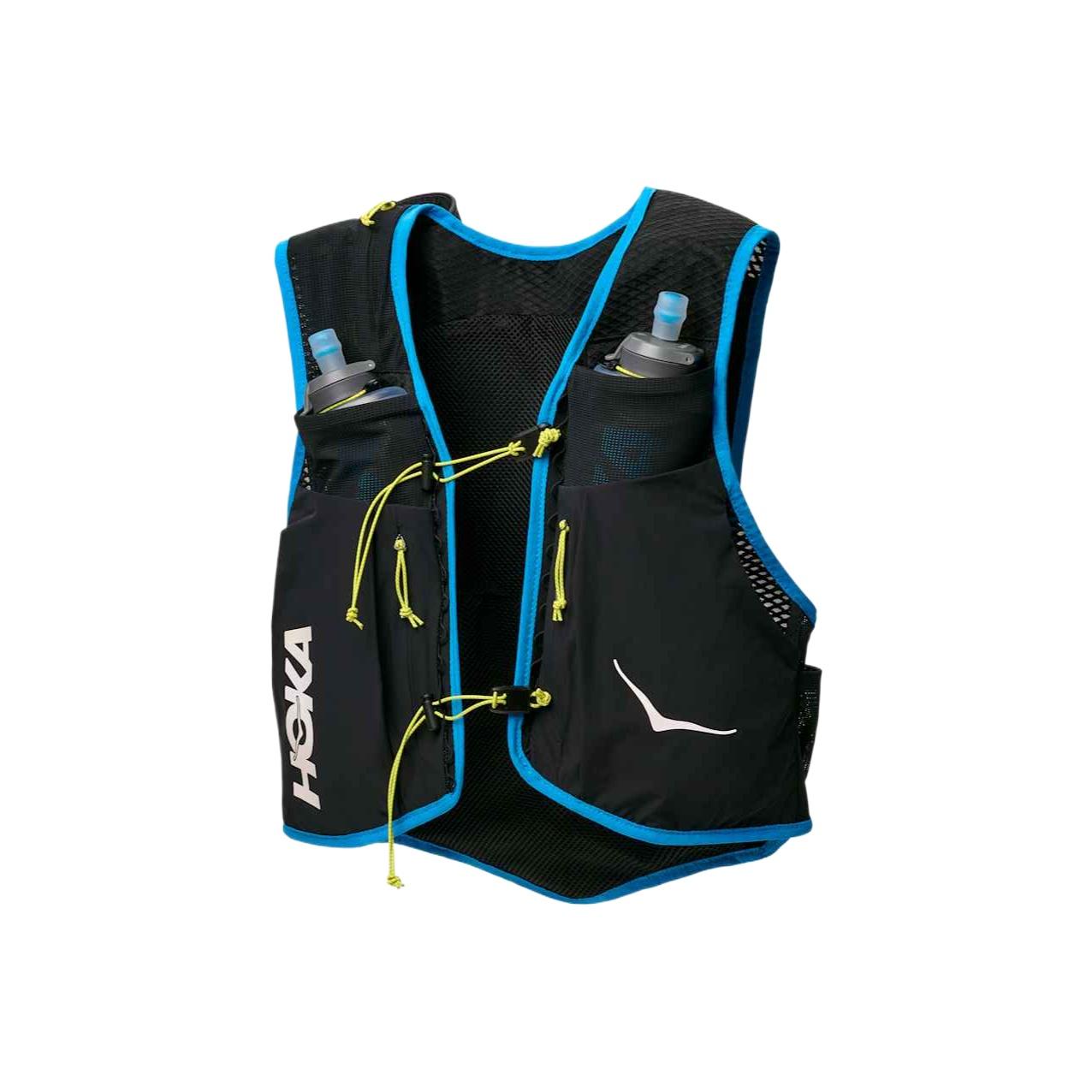 

HOKA One One Жилет для трейлраннинга 10 л, шнуровка-буквы, без рукавов, удобный повседневный жилет, унисекс, жилеты 1175570-BLK M