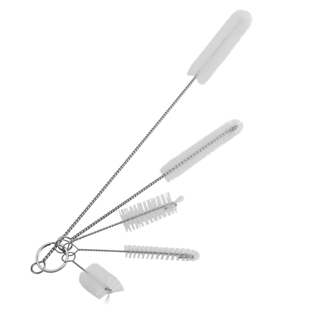 5 szt. Szczotka do prania ze stali nierdzewnej do czyszczenia rurki filtra wody w akwarium