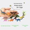 Soft Rubber Dinosaur Toy Set for Kids - Small Dinosaur Models for Boys & Girls
