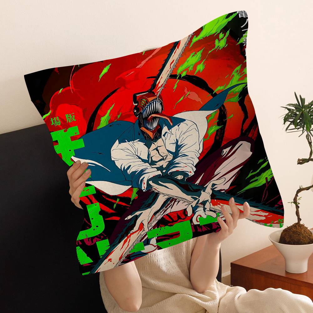 Chainsaw Man The Movie Reze Arc Pillow Gifts Home Office Furnishings Bedroom Sofa Car Cushion Cover Case 45x45cm