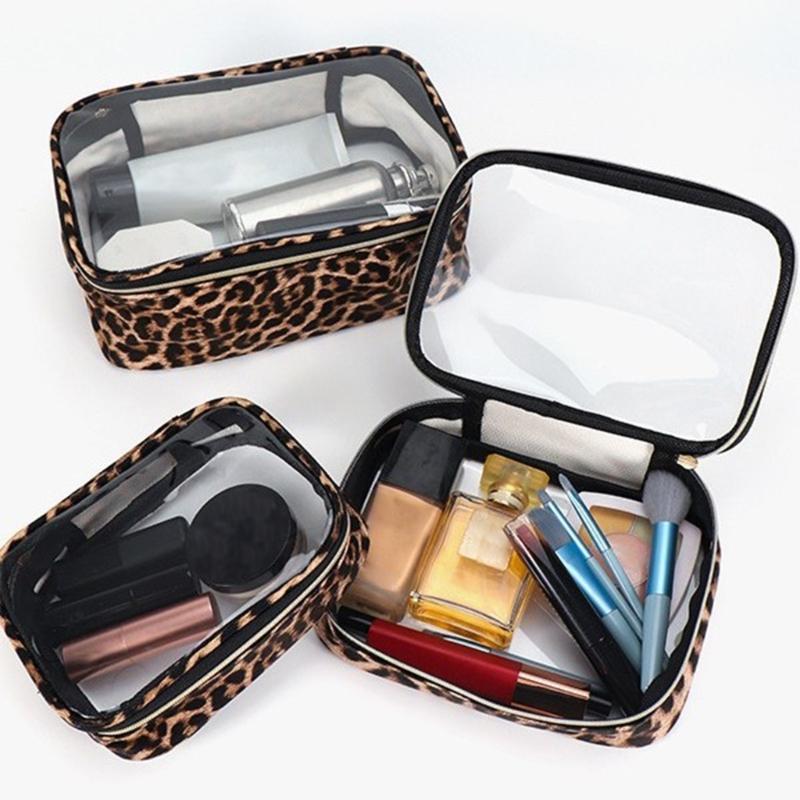 Portable Cosmetic Organizer Bag with Spacious Interior for Makeup Brushes for Beauty Enthusiasts and Frequent Traveler