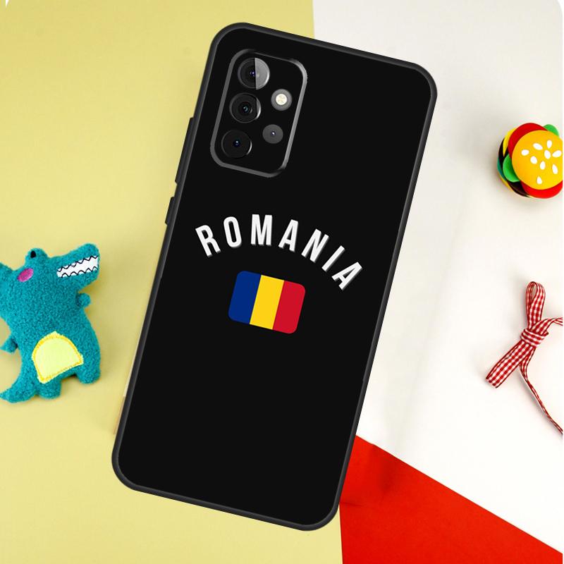 Romania Flag Case For Samsung Galaxy A54 A34 A24 A14 A12 A22 A32 A42 A52 A72 A52S A51 A71 A13 A53 Cover