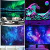 Room Decoration Galaxy Tapestry Bedroom Aesthetic Space Tapestry Mysterious Nebula Wall Hanging Painting Background Living Room