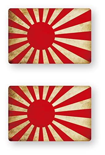 

Светоотражающая наклейка Мастерская Наклейка на национальный флаг (Ретро) Флаг восходящего солнца (SS) Комплект из 2 предметов, Светоотражающий флаг восходящего солнца ASS2