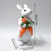 Easter Bunny Eggs Resin Tree Ornaments for Home & Garden Decor