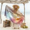 Football Player Action Beach Towel Quick-Dry Soft Microfiber Comfortable Lightweight