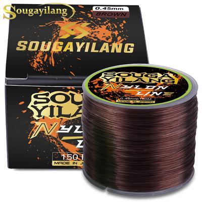 SOUGAYILANG 150M nylonový rybársky vlasec 4-vláknový vlasec Multifilný vlasec Lano Falošný uhlíkový vlasec Kaprový vlasec Pesca