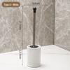 Nordic Ceramic Long Handle Toilet Brush – Elegant Design for Complete Cleaning