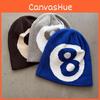 Fashionable Acrylic Knit Cap With No Brim For Outdoor Cold Weather