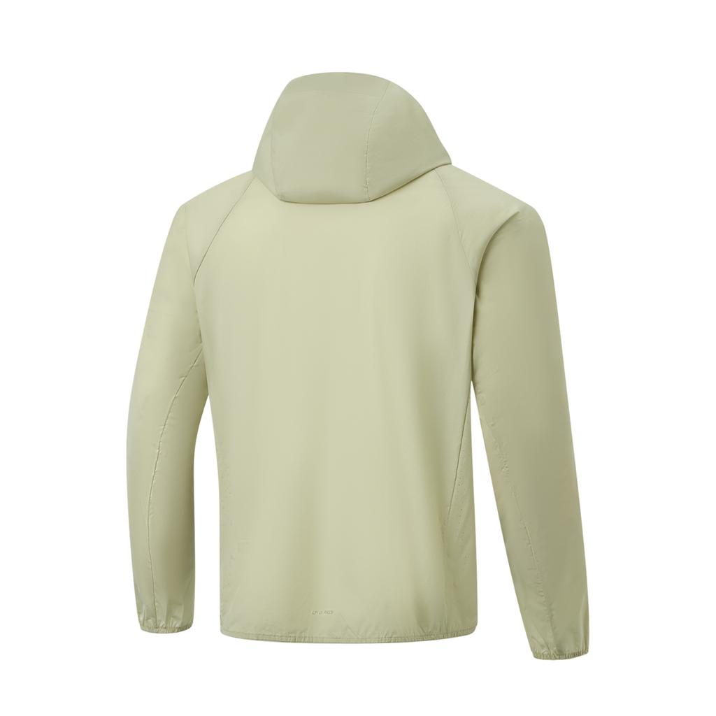 Li Ning Fitness Series Hooded Zipper Fashion Soft Casual Simple Sports Windbreaker Men Outerwear AFDW725-8