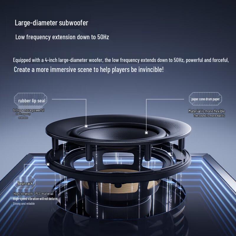 EDIFIER Halo Soundbar Max Desktop Gaming Speaker