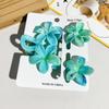 Flower Hairpin Double Flower Combination Grab Clip Updo Shark Clip Hair Accessory