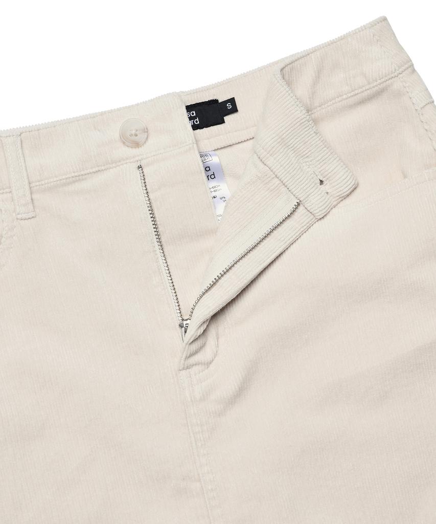 Musinsa Standard Woman Women'S Corduroy Mini Skirt [Cream]