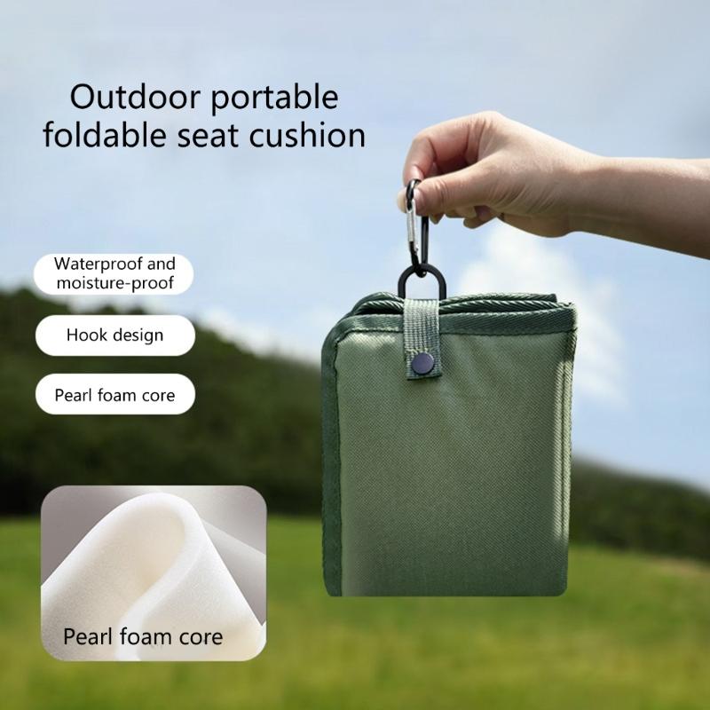 Folding Seat Mats Picnics Mats Pad Moisture-Proof Pad Seating Picnics Mats Seat Pad Cushion Camping Seat Cushion Outdoor