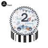 Two Fast Theme Disposable Tablecloth Racing Car Birthday Party Supplies Kids 2nd Birthday Party Decorations
