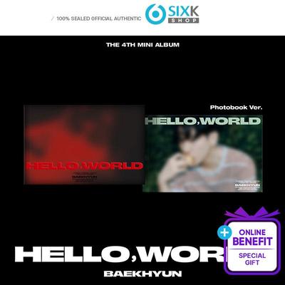 BAEKHYUN Mini 4th Albim [Hello, World] (Photobook Ver.) (+Online Benefit)