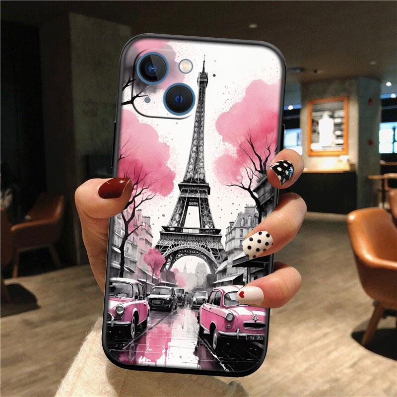 IK52 Paris Eiffel tower New High-End Shell Phone Case for OPPO A3 Pro A72 A74 A76 A77 A77S A78 A79 A94 A95 A18 A40M A58