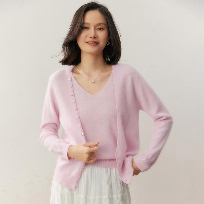 Pulover de damă Qinghe 100% Cașmir Pur - Pulover de iarnă de lux ultra moale