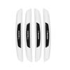Car Sticker 4Pcs Rubber Anti Collision Strip Car Door Rearview Mirror Protector Stickers For Skoda Mk3 Yeti Kamiq Kodiaq Karoq O