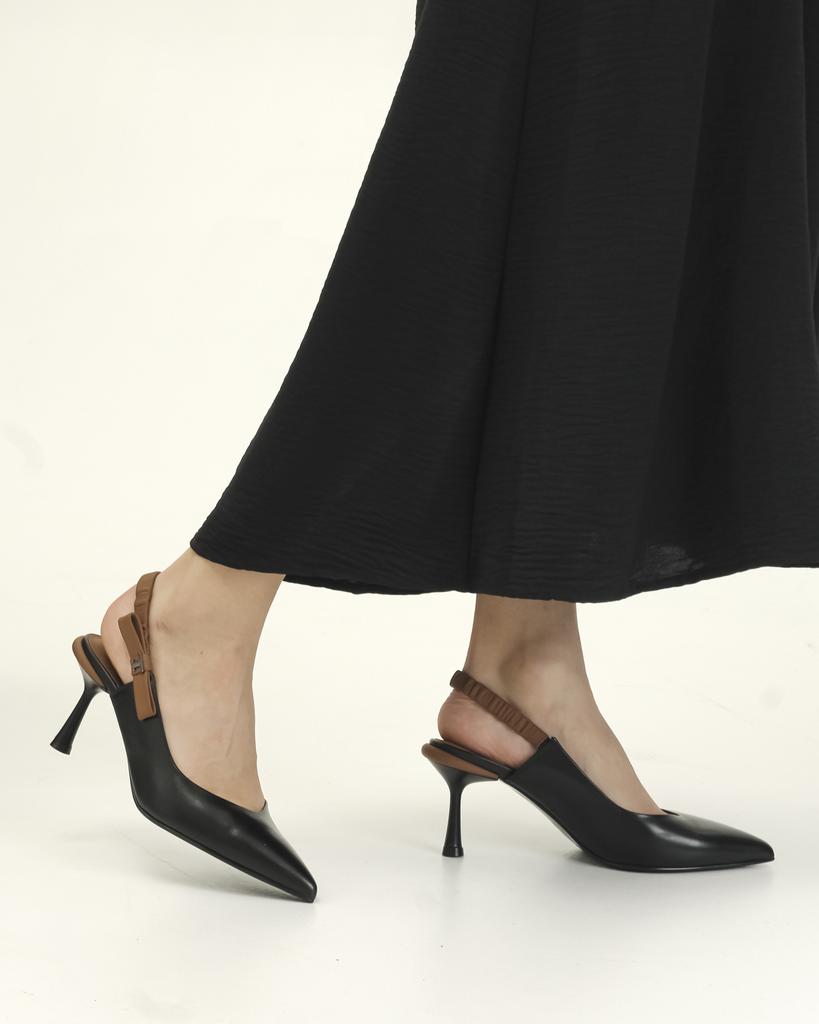 Stiletto Sandals Tucino 3236 36 Black Leather