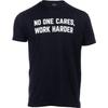 No One Cares, Work Harder _ Weight Lifting Saying Workout Tee Shirt, Motivational Phrase T-Shirt for Men