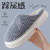 Winter Velvet Cotton Slippers Women's Plush Home Outdoor Thickened Warm Wool Cotton Shoes Male Students