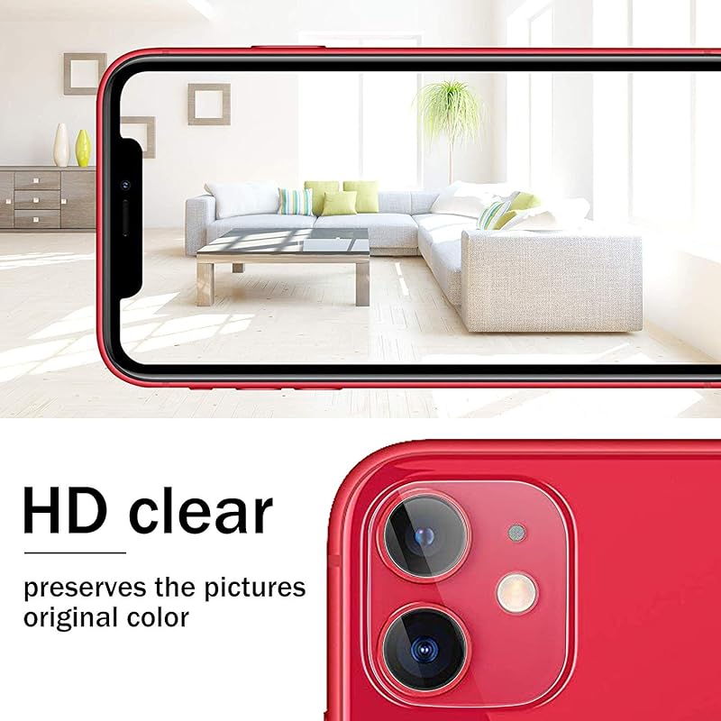 

Careflection Premium 3D Tempered Glass Camera Protector For Iphone 11 Camera Protector, Bubble Free Tempered Glass Prote 11 серебряный
