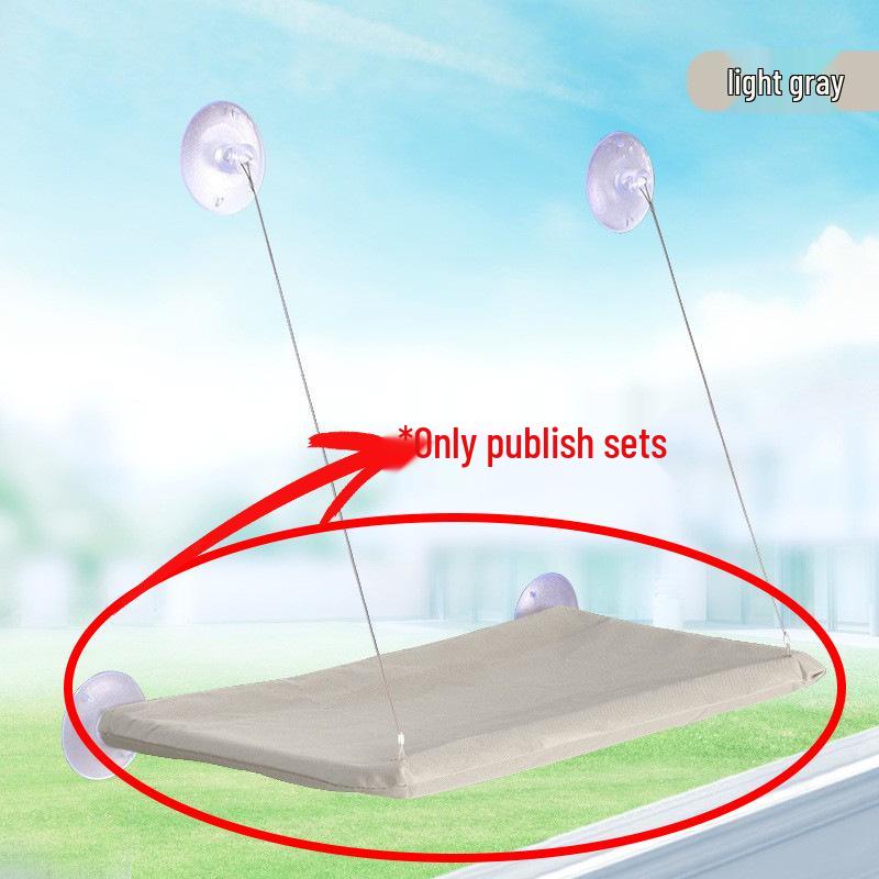 

Компактный гамак и лежанка для кошек на окно: Безопасная когтеточка-кровать для кошек для международной перевозки Bagged