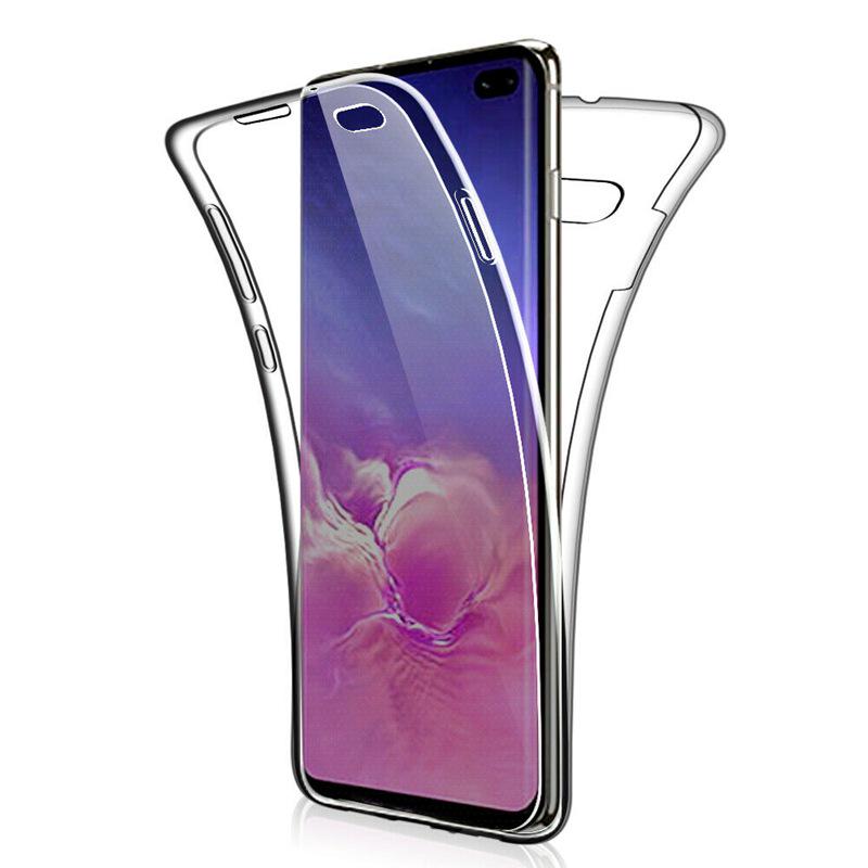

Силиконовый чехол с полным покрытием на 360° для Apple iPhone, Huawei, Honor, Samsung, Galaxy, двухслойный защитный чехол